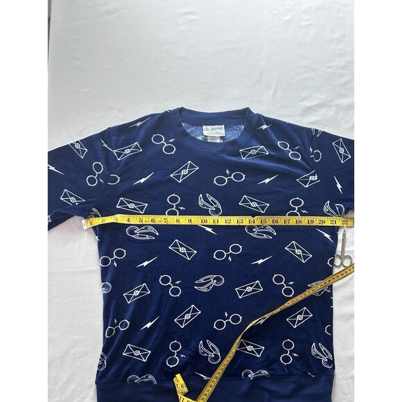 Harry Potter Wizarding World Small Soft Blue Sweatshirt NWT - Picture 4 of 8